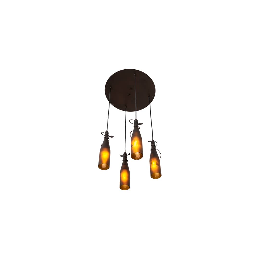 4 Light 18" Wide Multi Light Pendant