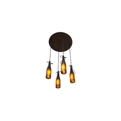 4 Light 18" Wide Multi Light Pendant