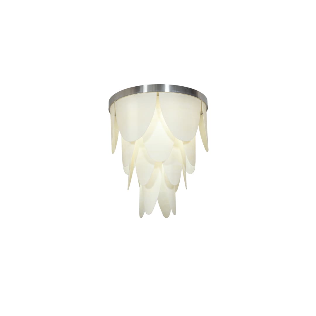 Kronick 12 Light 48" Wide Flush Mount Waterfall Ceiling Fixture