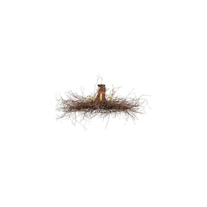 Twigs 8 Light 36" Wide Candle Style Chandelier