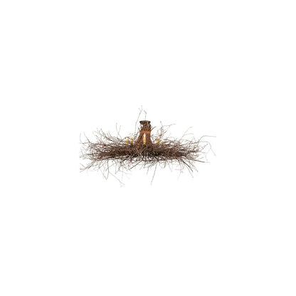 Twigs 8 Light 36" Wide Candle Style Chandelier