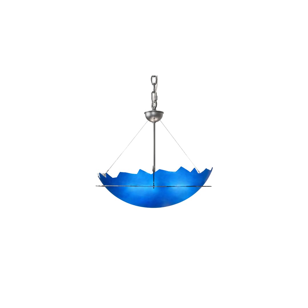 3 Light 23" Wide Abstract Pendant