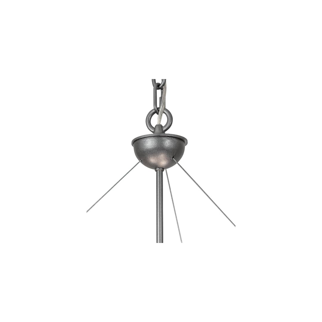 3 Light 23" Wide Abstract Pendant