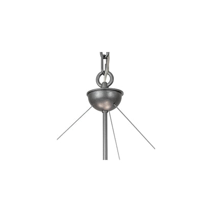 3 Light 23" Wide Abstract Pendant