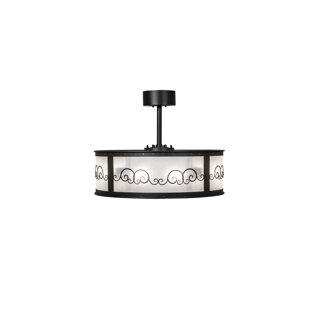 8 Light 28" Wide Pendant