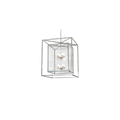 8 Light 48" Wide Taper Candle Pendant