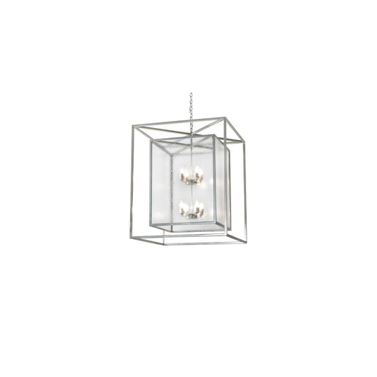 8 Light 48" Wide Taper Candle Pendant