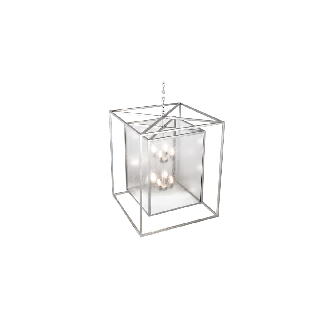 8 Light 48" Wide Taper Candle Pendant