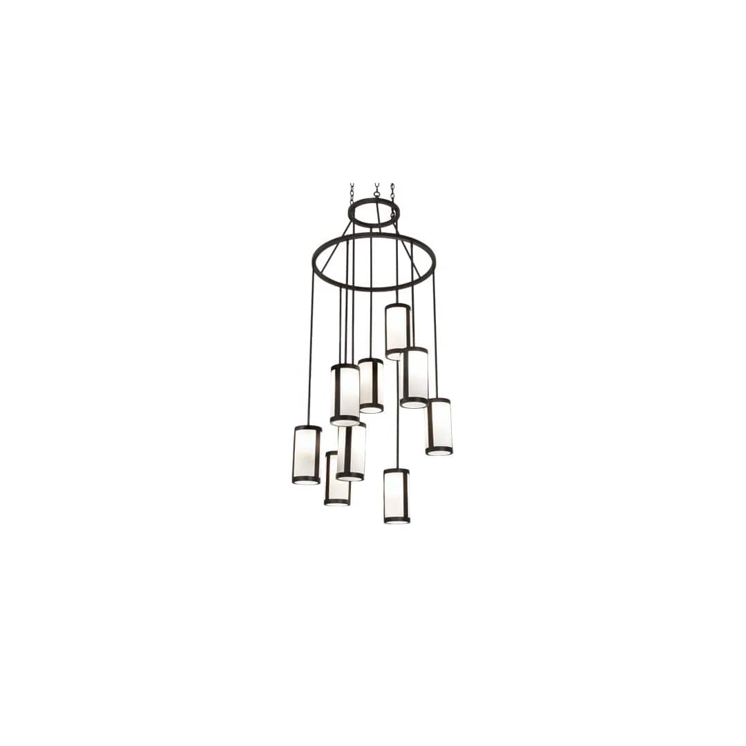 Cartier 9 Light 35" Wide Ring Chandelier