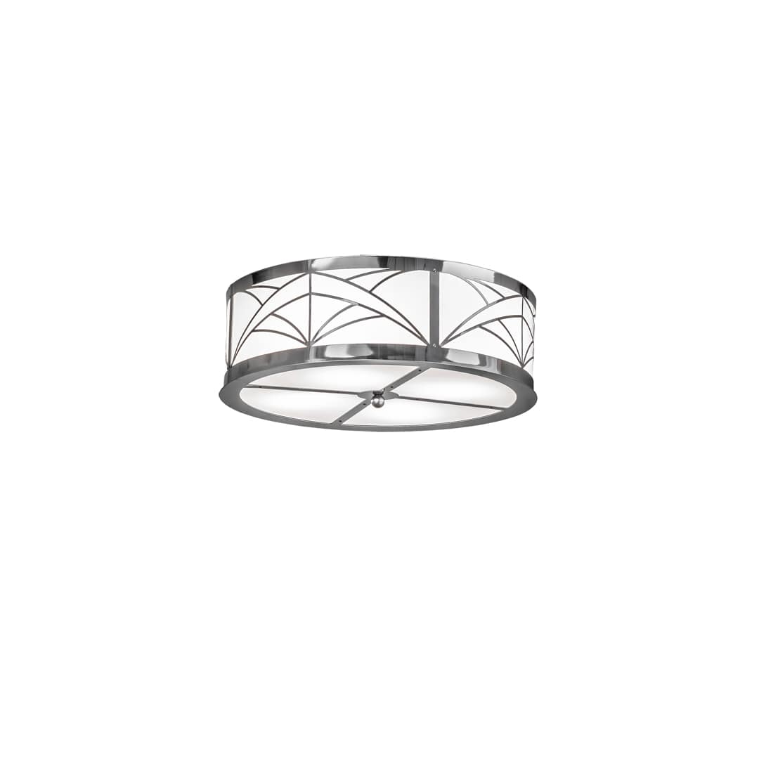 Revival Deco Cilindro 4 Light 22" Wide Semi-Flush Drum Ceiling Fixture