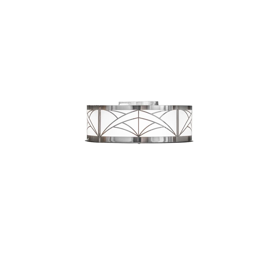 Revival Deco Cilindro 4 Light 22" Wide Semi-Flush Drum Ceiling Fixture