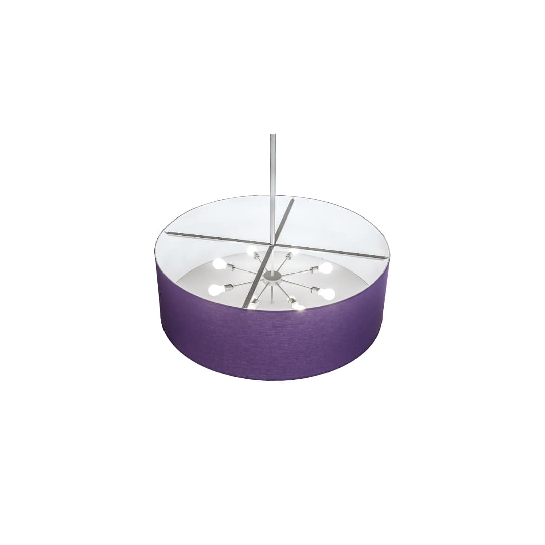 8 Light 48" Wide Pendant
