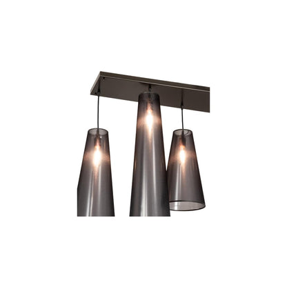 6 Light 13" Wide Multi Light Pendant
