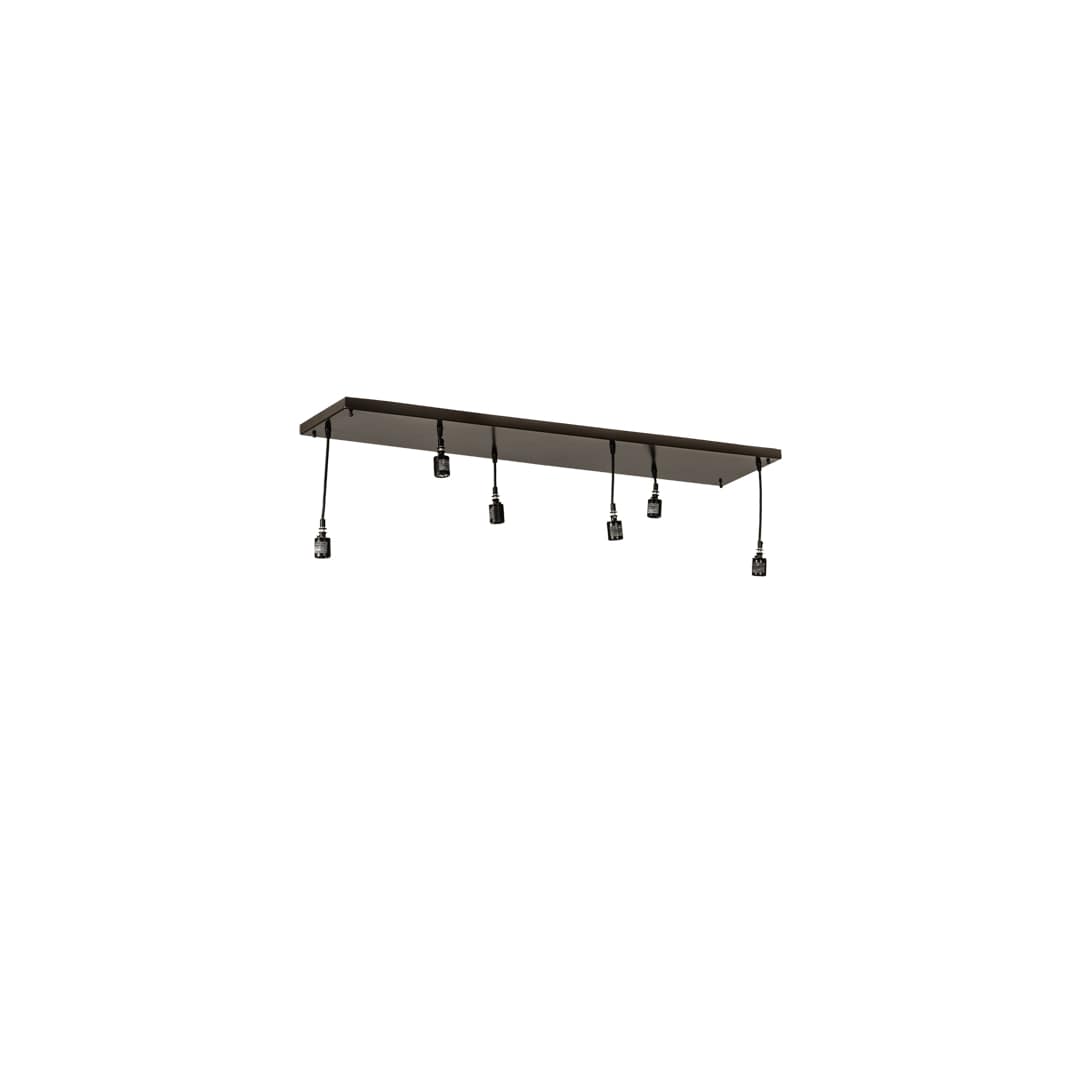 6 Light 13" Wide Multi Light Pendant