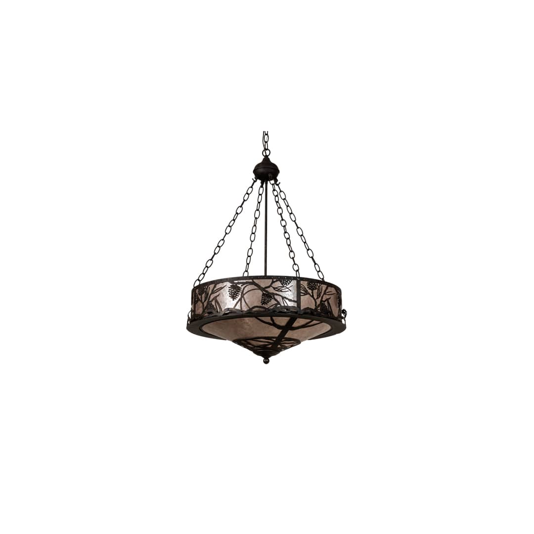 4 Light 24" Wide Pendant