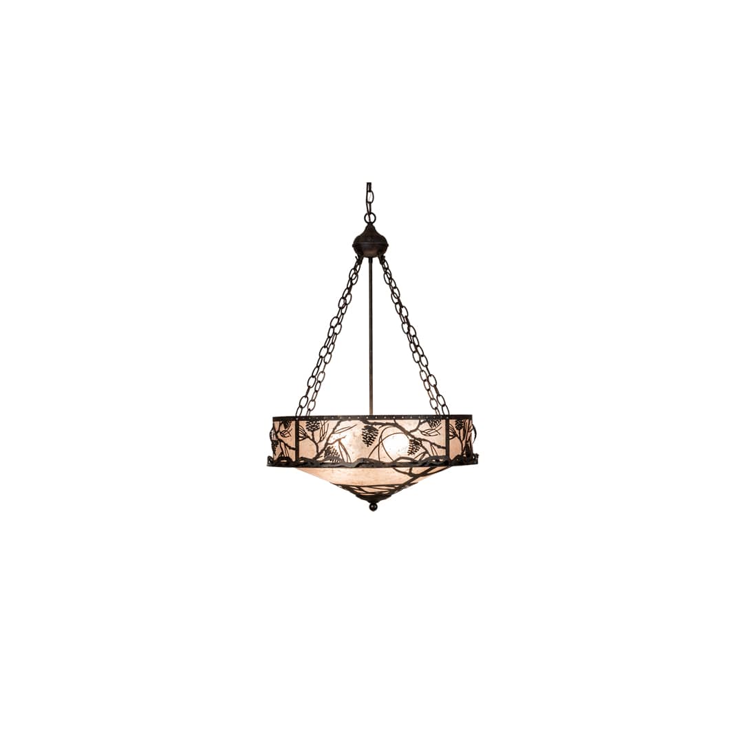 4 Light 24" Wide Pendant
