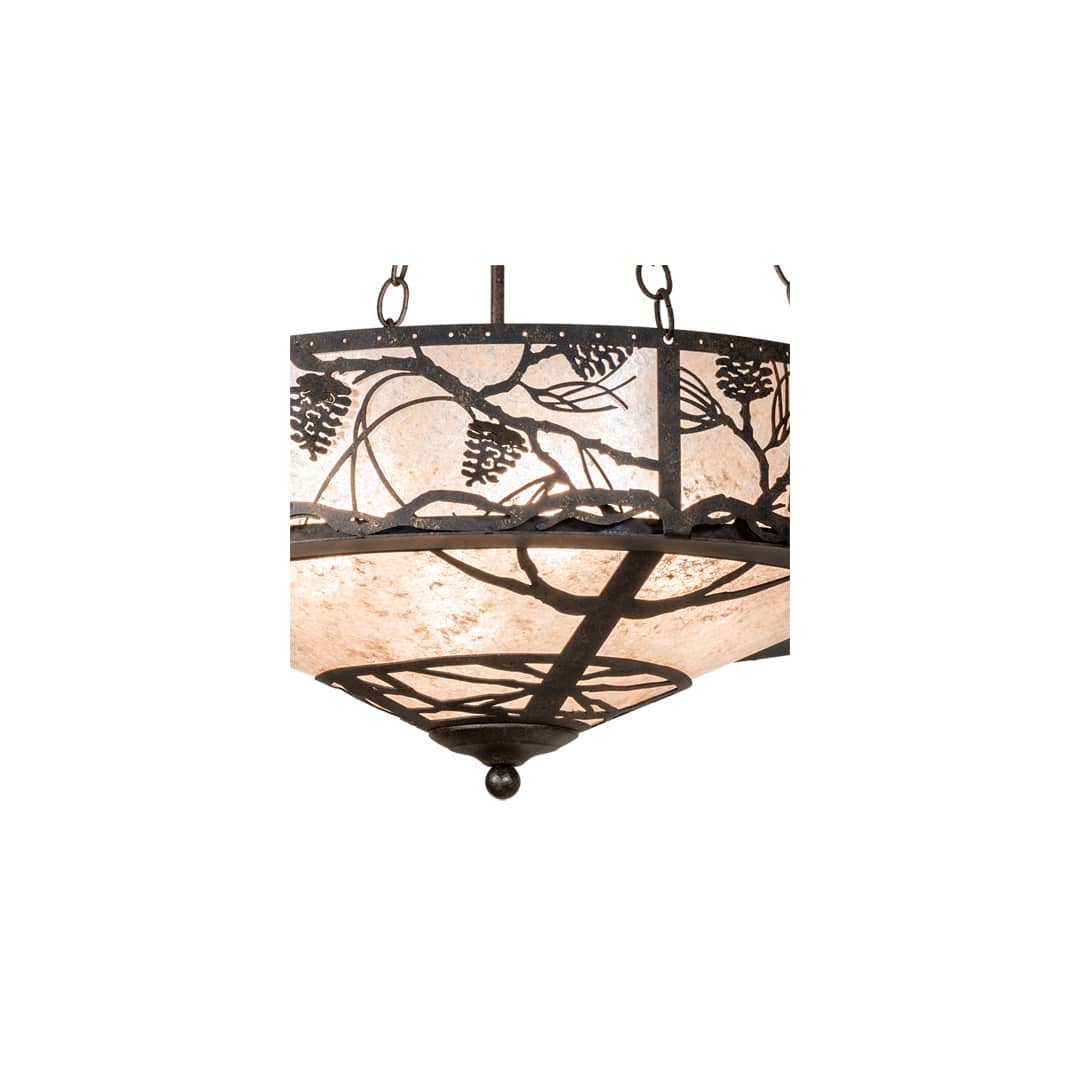 4 Light 24" Wide Pendant