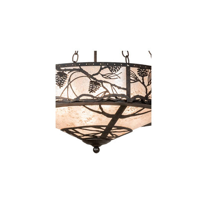 4 Light 24" Wide Pendant