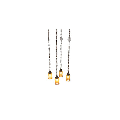 4 Light 21" Wide Multi Light Pendant
