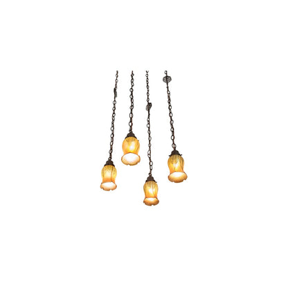 4 Light 21" Wide Multi Light Pendant