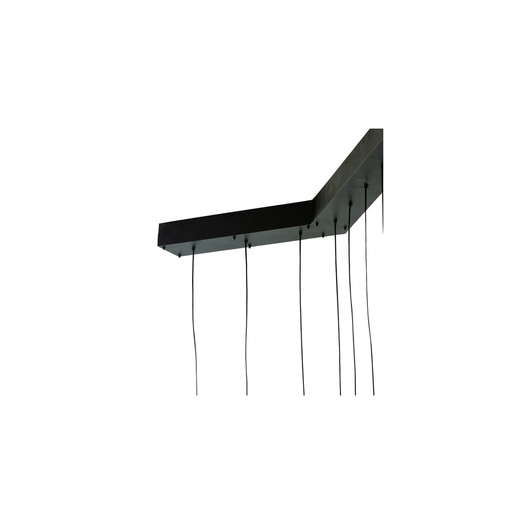 24 Light 198" Wide Linear Pendant