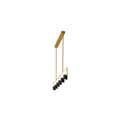 6 Light 72" Wide Linear Pendant