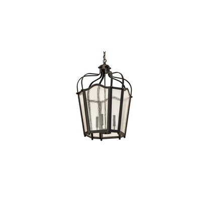 4 Light 22" Wide Taper Candle Pendant