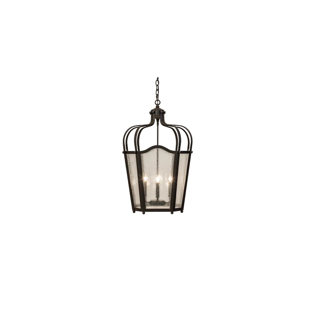 4 Light 22" Wide Taper Candle Pendant