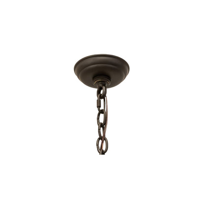 4 Light 22" Wide Taper Candle Pendant