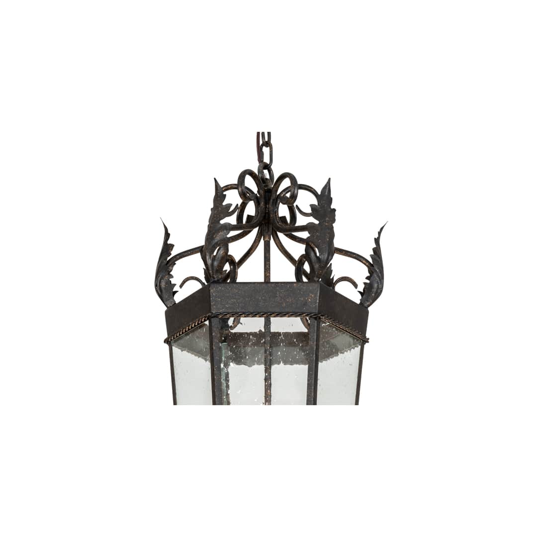 4 Light 14" Wide Taper Candle Pendant