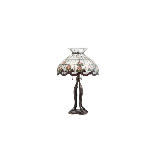 Roseborder 3 Light 32" Tall Buffet Table Lamp