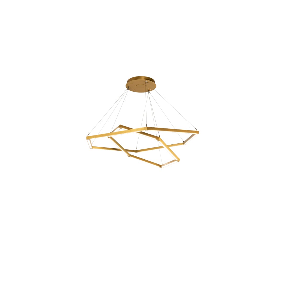 2 Light 70" Wide Suspension Multi Light Pendant