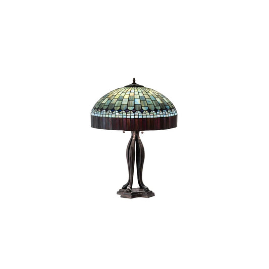 Tiffany Candice 3 Light 30" Tall Buffet Table Lamp