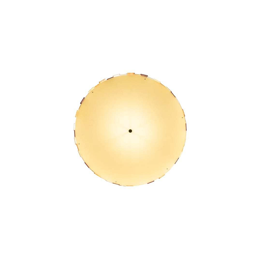 Cilindro Calico 6 Light 47" Wide Semi-Flush Drum Ceiling Fixture