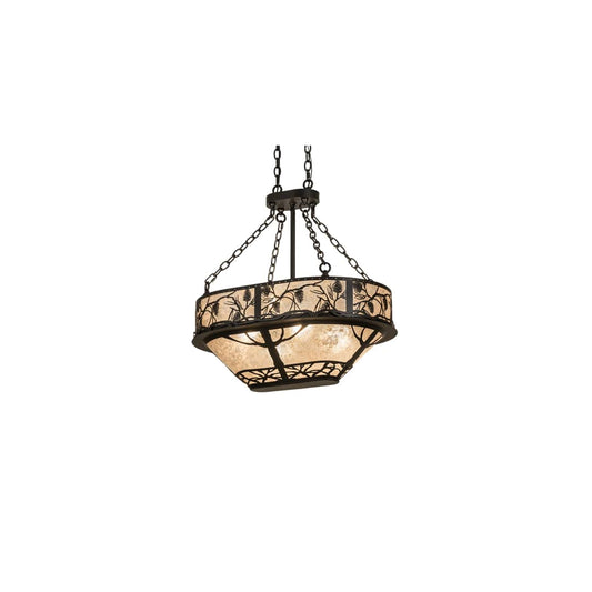 4 Light 20" Wide Pendant