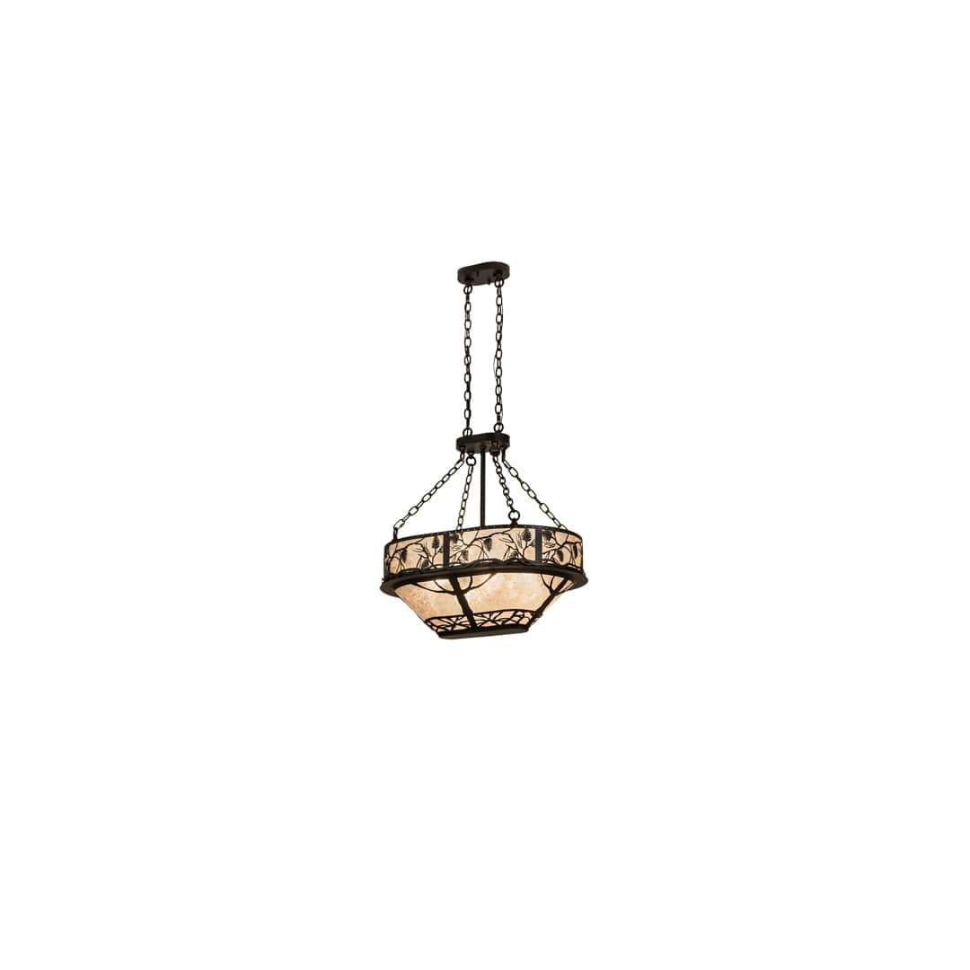 4 Light 20" Wide Pendant
