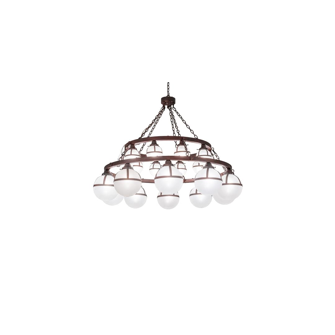 Bola 20 Light 60" Wide Ring Chandelier