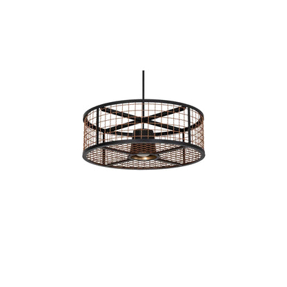 30" Wide Cage Pendant