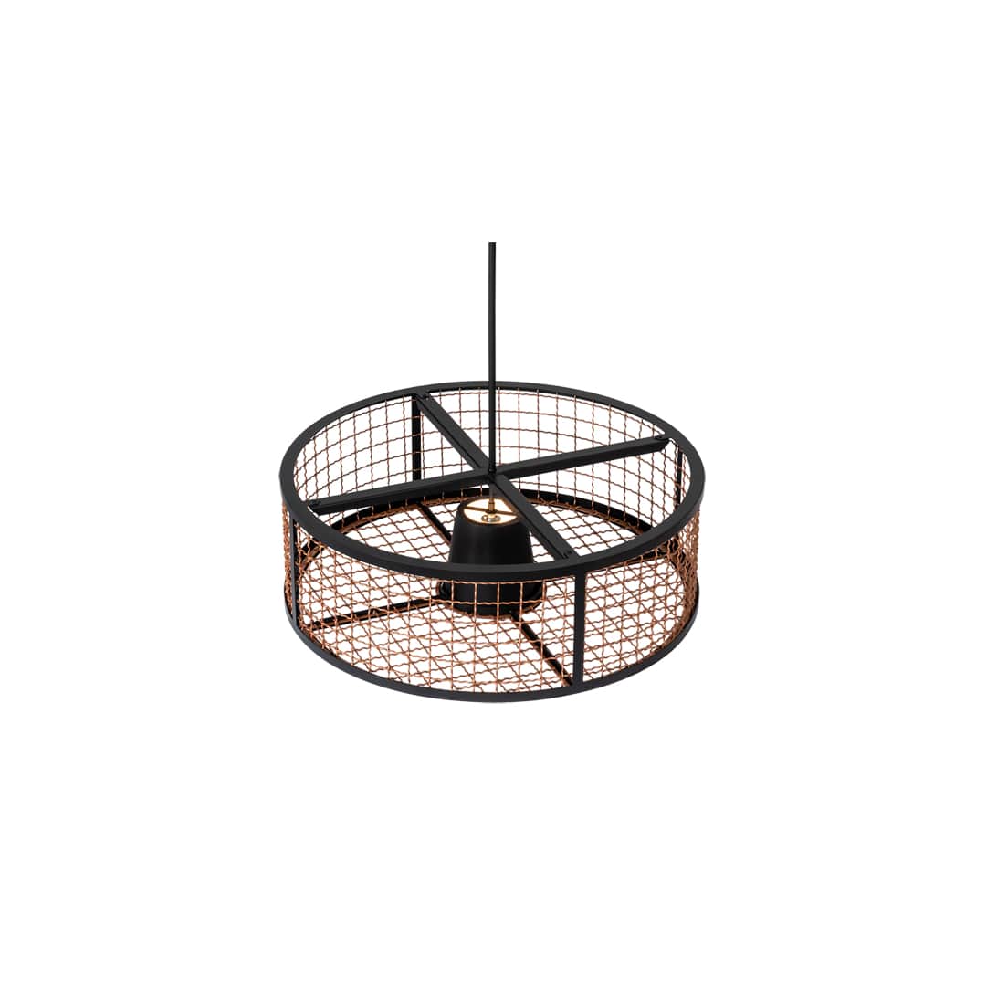 30" Wide Cage Pendant
