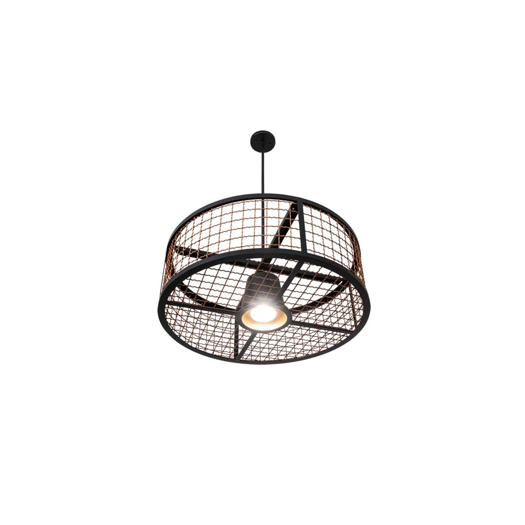 30" Wide Cage Pendant