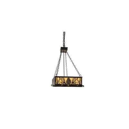 8 Light 48" Wide Linear Pendant