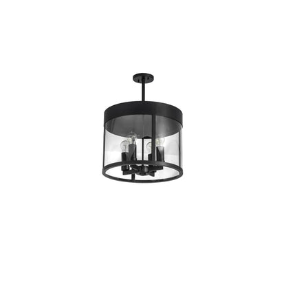 4 Light 18" Wide Pendant