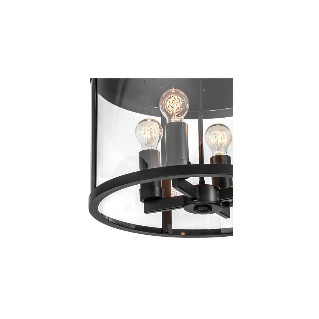 4 Light 18" Wide Pendant