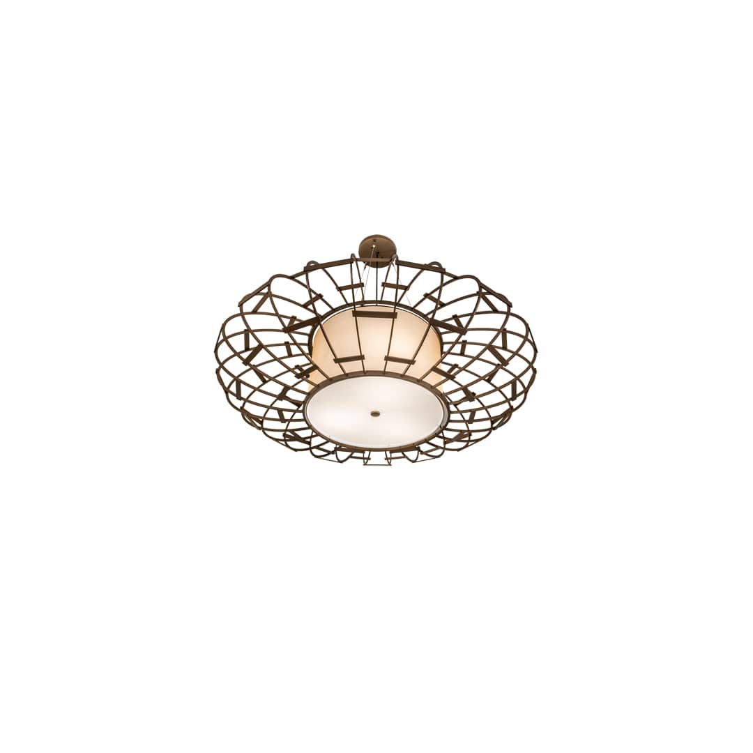 3 Light 48" Wide Pendant