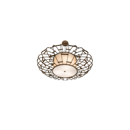 3 Light 48" Wide Pendant