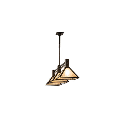 3 Light 45" Wide Linear Pendant