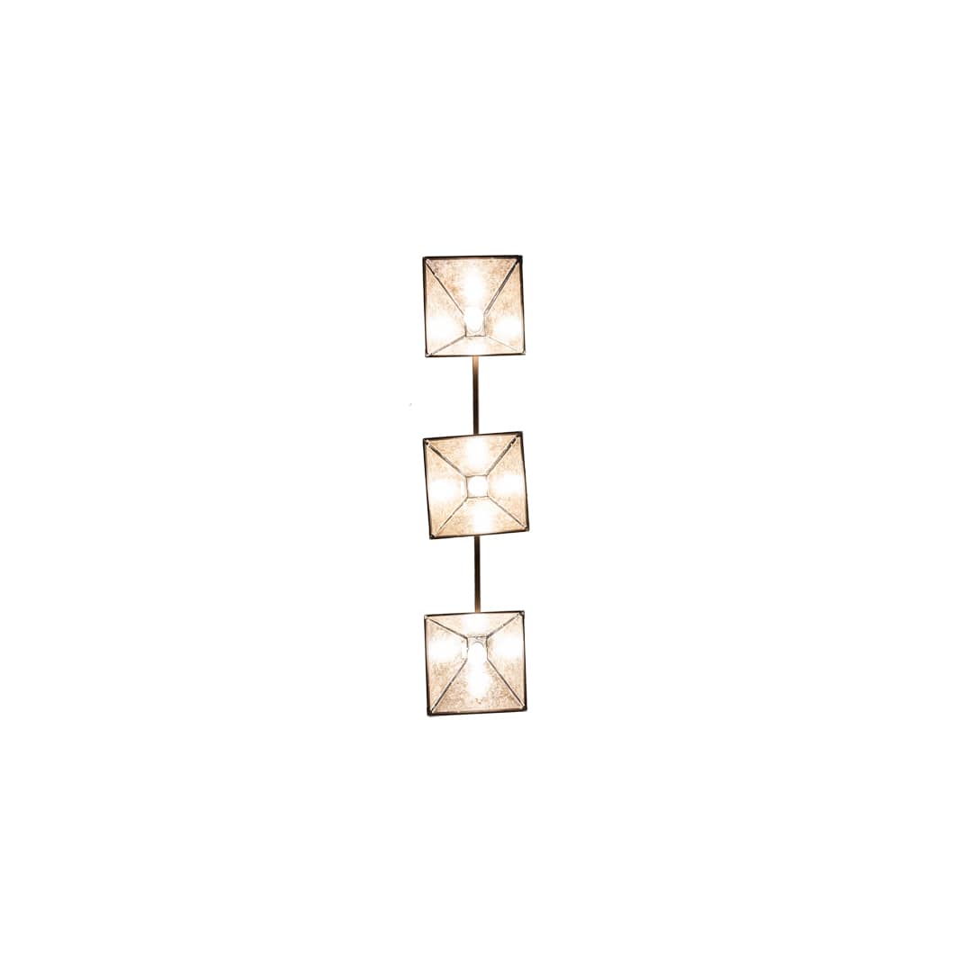 3 Light 45" Wide Linear Pendant