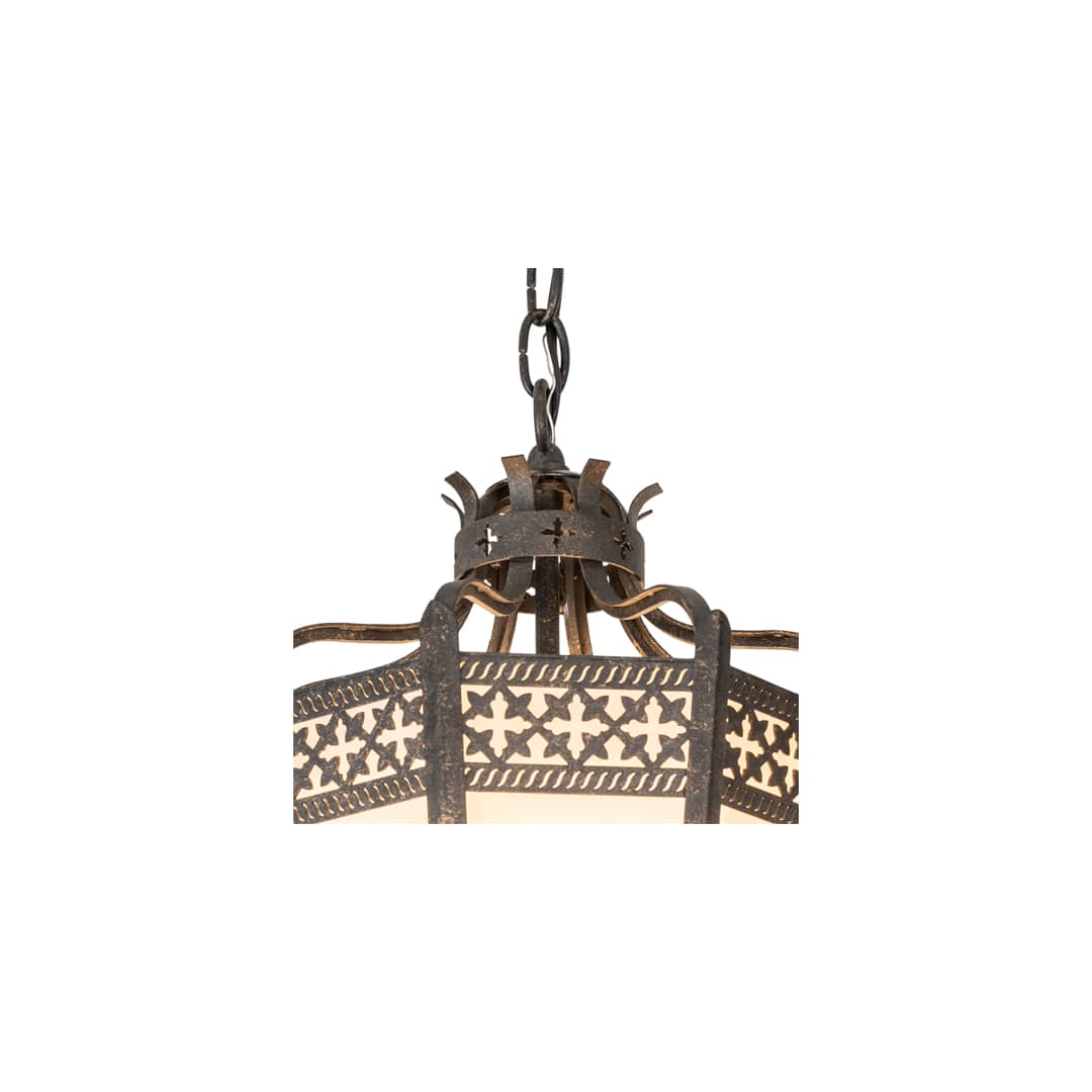 4 Light 11" Wide Pendant