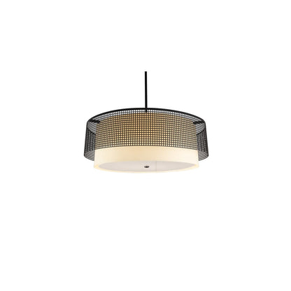 6 Light 36" Wide Pendant