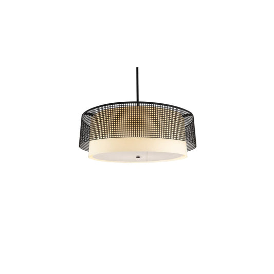 6 Light 36" Wide Pendant